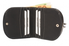 Bügelbörse Black & White (20-schwarz)