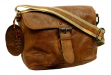 Casualbag Jantjel/ RUGGED-HIDE- (24)-WASHED-BROWN