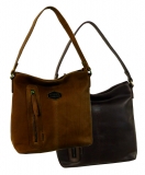 Beuteltasche  /PINCH OF WAX- (25)-braun