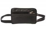 Gürtel-/Cross Over-Tasche Black & White (20-schwarz)