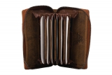 Börse / Karten Etui / OLD-SCHOOL- (25)-vintage-brown